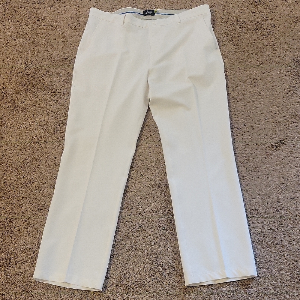 Sligo White Golf Slacks - Modern Straight Cut